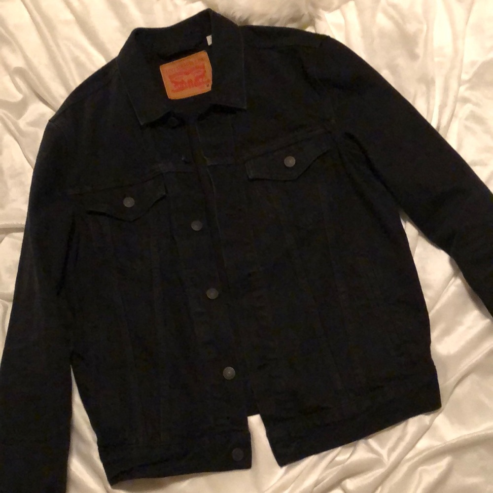 Levis Black Denim Jacket
